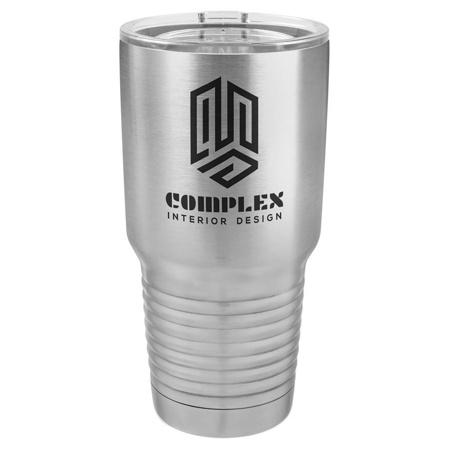 free personalization, laser engraved tumbler, two day shipping